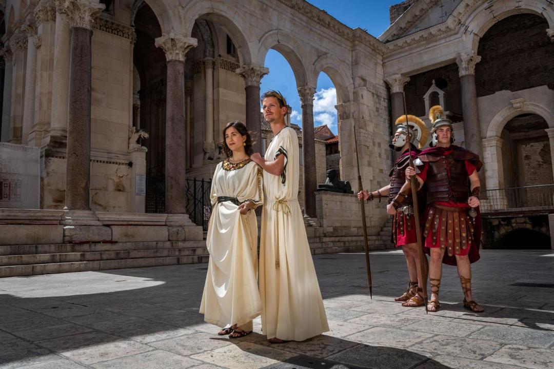 Luxury Apartment In Ancient City Spalato Esterno foto